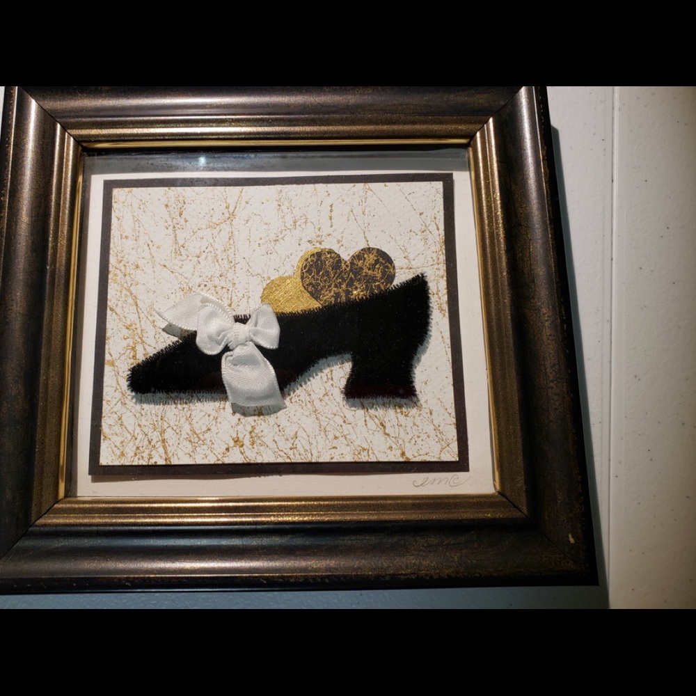 Framed Shoe Art